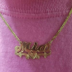 Kt Gold Mia Name Chain | Poshmark